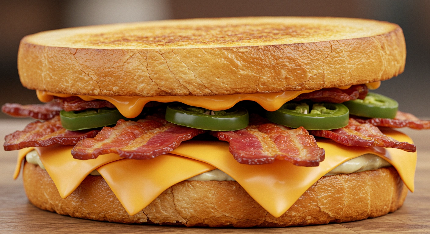Spicy Bacon Grilled Cheese - secondary view